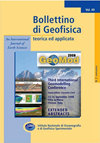 Bollettino di Geofisica Teorica ed Applicata雜志封面
